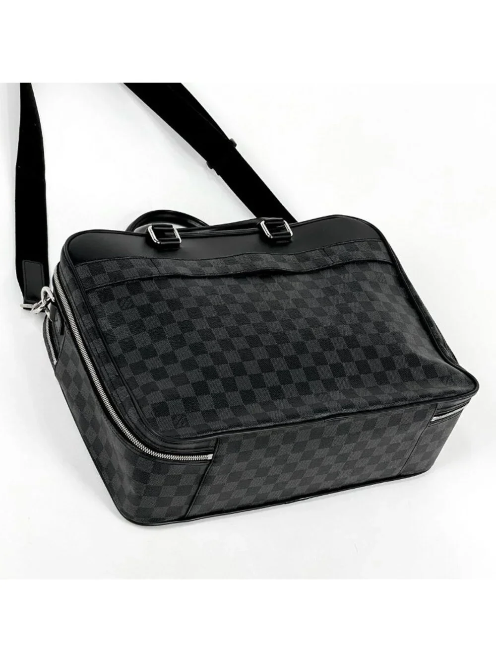 Louis Vuitton Overnight Business Bag 2-Way Damier Graphite Noir